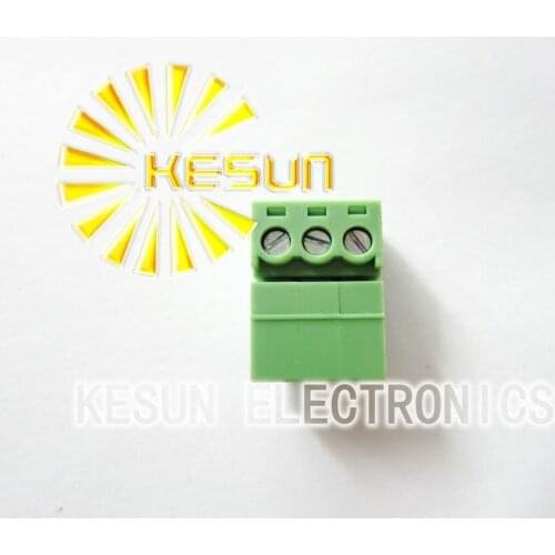 100PCS 2EDGK-3.81-3P + 2EDGR-3.81-3P 2EDGK 2EDGR 3Pin 3.81mm Right Angle Pin Plug-in Screw Terminal Block ROHS