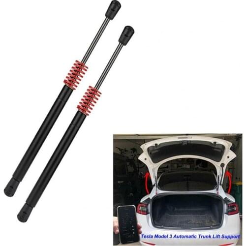 2Pcs Tailgate Trunk Gas Struts Supporting Replacement Car Accessories Auto Gas Shock Strut Damper for Tesla Model 3 Strut Bars