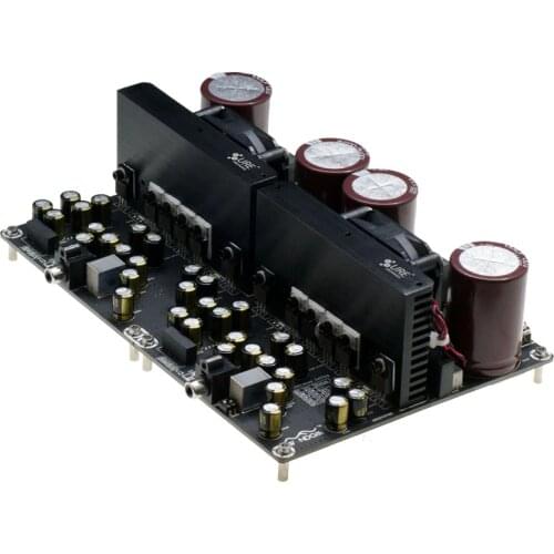 2x1500W 2-channel IRS2092 D class digital power amplifier board high-power fever hifi home theater