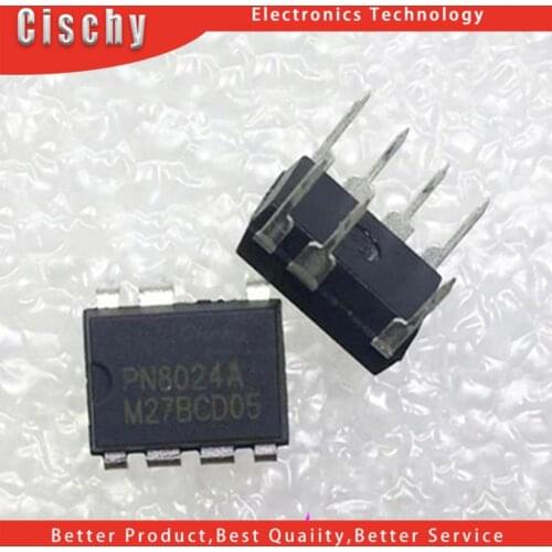 10pcs PN8024 DIP-7 PN8024R DIP 8024R DIP7 PN8024A