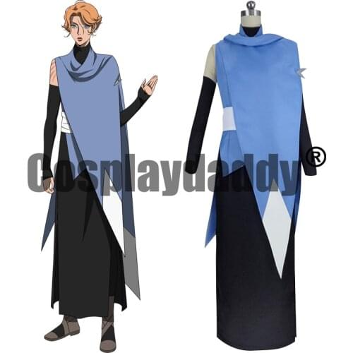 Castlevania animated series Season 3 Scholar Speakers Sypha Belnades Uniform Outfit Halloween Cosplay Costume S002