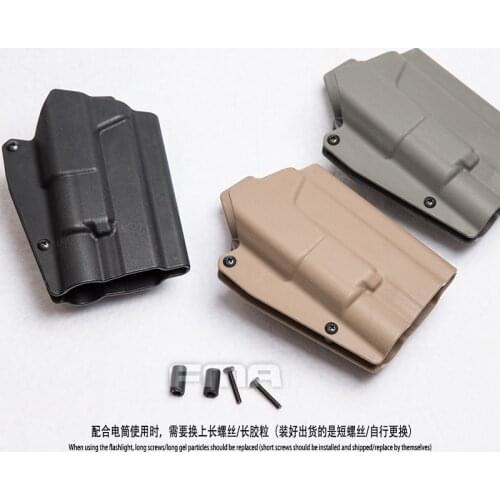 Outdoor FMA Tactical Waist Quick Holster G17L WITH SF Light-Bearing Holster BK/DE/FG TB1329 Free Shipping