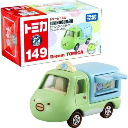 TOMY TAKARA Tomica Dream No.149 Sumikko Gurashi Penguin Ice Cream Shop Diecast Toy Car