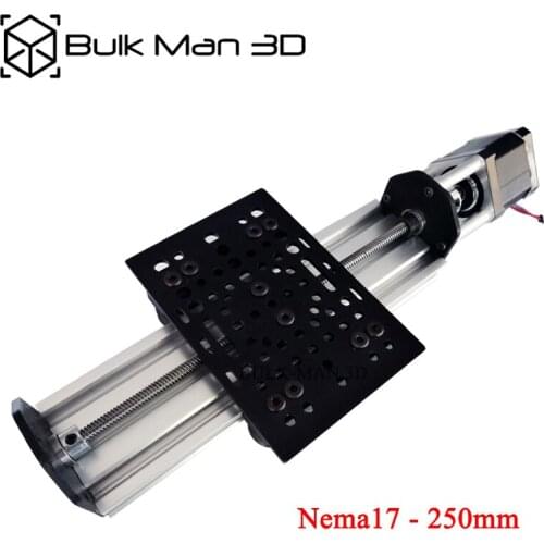 NEMA17 ACME Lead Screw Linear Actuator with Nema17 Stepper Motor,DIY CNC Sliding Table Lead Screw Travel - 250mm