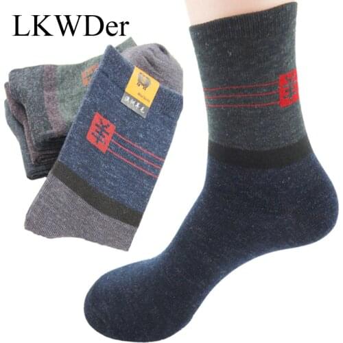 LKWDer Mens Wool Socks