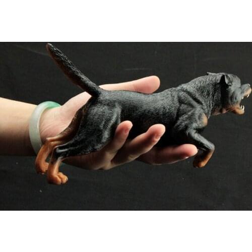 Simulation Animal Model Dog ToyPolice Dog Rottweiler Dog