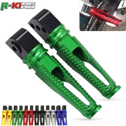 2020 NEW Motorcycle Rear Footpegs Plate Foot Pegs For Kawasaki Z800 Z900 Z1000 ZX10R ZX6R/Ninja636 ZX9R ZX-14R/ZZR1400 ER6N/ER6F