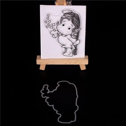 New Transparent Silicone Clear Rubber Stamp and die Sheet Cling Scrapbooking DIY Cute Pattern Photo Album PaperCard Decor Stamp