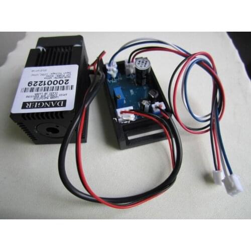 NEW 12V 445nm~450nm 500mW Blue laser module Blue-Ray Blue-violet laser module +Fan