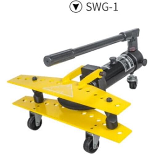 Portable Manual Hydraulic Steel Conduit Pipe And Tube Bending Machine Bender for 1 Inches pipe bending tool