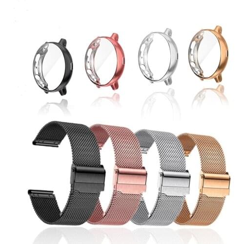 Suitable for Samsung Galaxy Watch Active 2 Wristband, 40mm 44mm, Protection, TPU Case, Watch Watch 3 41mm 45mm Accessories