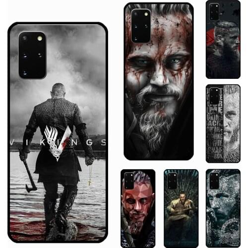 Ragnar Lothbrok Vikings Phone Case For Samsung Galaxy S20 FE S21 Ultra S8 S9 S10 Plus Note 10 9 20 Ultra Cover