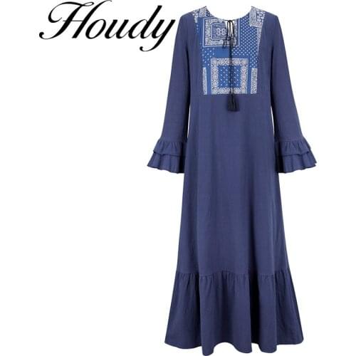 Ramadan Eid Abaya Dubai Turkey Muslim Dress Islam Clothing Dresses Abayas For Women Vestidos Robe Longue Vetement Femme Musulman