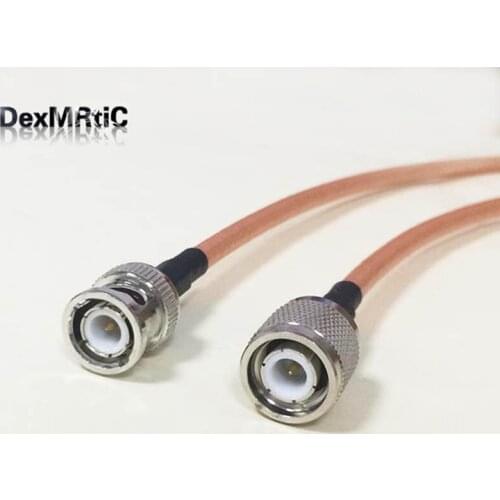 RF coaxial cable RG142 TNC Male Plug Switch BNC Male Pigtail adapter RG142 50CM/100CM low loss high quality