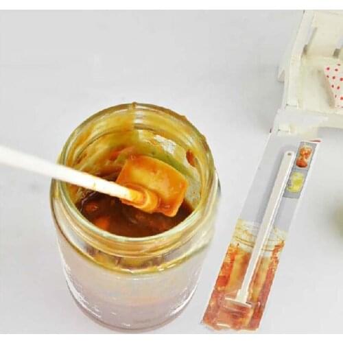 Silicone Jam Spatula Sauce Ketchup Bottle Spatulas Kitchen Baking Pastry Cake Batter Long Handle Model Scraper Tool