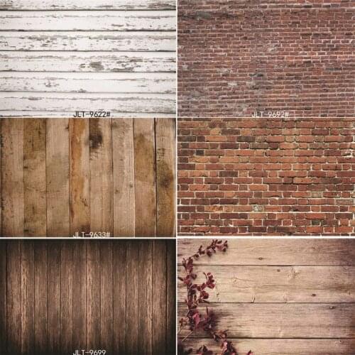 Vinyl Custom Photography Backdrops Prop Wooden Planks Photography Background JL-05