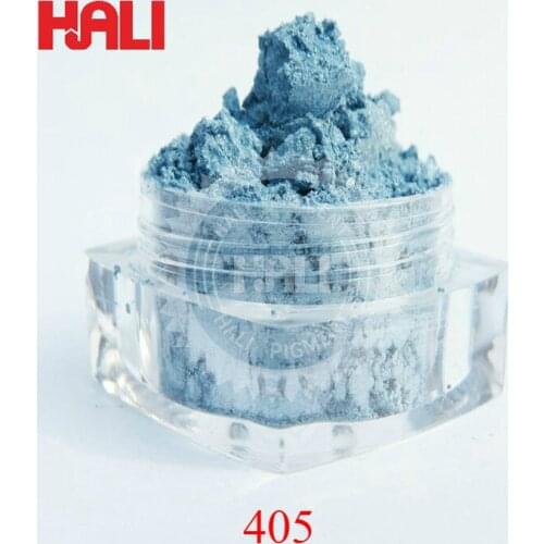 Pearl pigment,pearlescent pigment,pearl powder,Mica powder,nail powder,color:cambridge blue,item:405,net weight:20gram