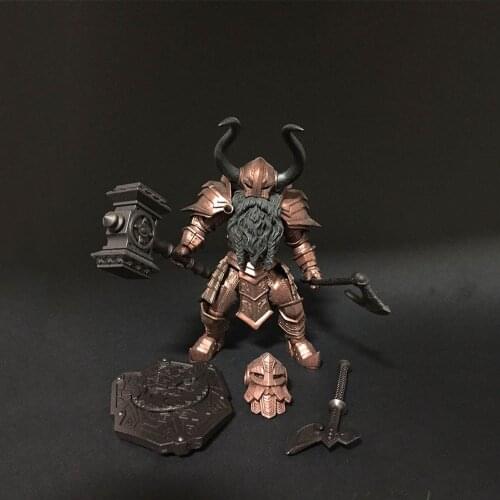 1/12 Knight Mythic Legion Copper Cavern Dwarf Soldier 7 Inch Action Doll Model Toy Collection