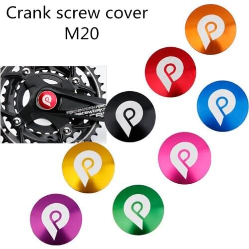 1 pair bicycle crank dust cover folding bike road bike MTB crank dustproof plug M610/XT one tooth plate 6g ultra light 8 color