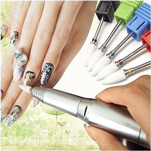 11 Type 1PC Electric Nail Drill Machine Ceramic Cuticle Clean Burr Nail Drill Bits Rotary Milling Cutters For Manicure Pedicure