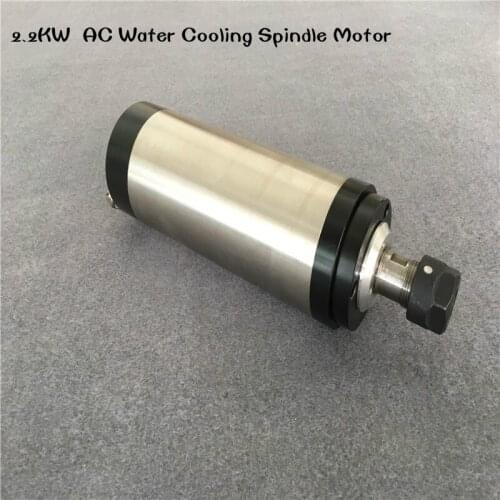 2.2KW ER20 110v 220v AC Water Cooling Spindle Motor 4 Bearing High Quality for Engraving Milling machine