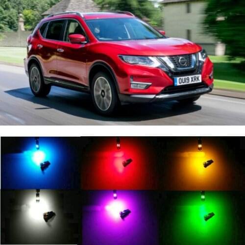 20pc/lot canbus t5 Dashboard LED Light Bulbs For nissan qashqai juke x-trail tiida 350Z 370Z altima armada Kubistar LEAF Maxima
