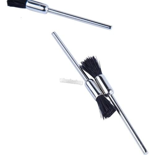 50 pcs black nylon rotating nylon abrasive polishing brush polishing tools