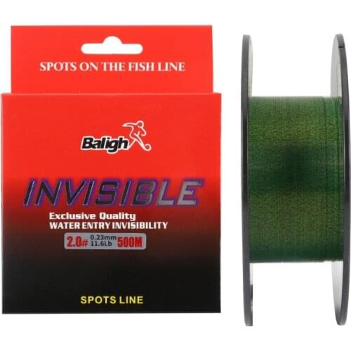 500M Transparent Nylon Fishing Line Braided Fishing Leader Line Carp Fishing Wires