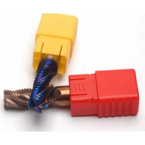 AHNO Tungsten Carbide Roughers Roughing Milling Cutters for Hardened Material Cast Steel Stainless Steel Wood Plastic