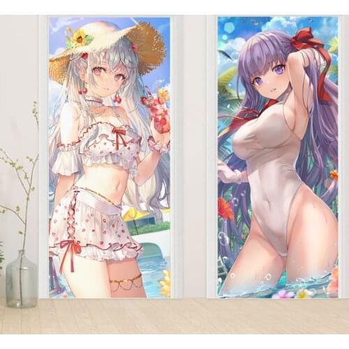 Multiple Size 3D Door Stickers Waterproof PVC Self Adhesive Wallpaper For Doors Peel and Stick DIY Wood Bedroom Refurbish Decals