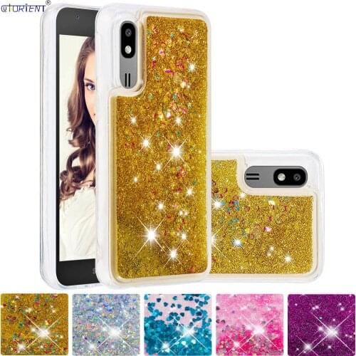Bling Glitter Case for Samsung Galaxy A2 Core Cute Dynamic Quicksand Liquid Soft Back Cover SM-A260F/DS SM-A260G/DS SM A260F/DS
