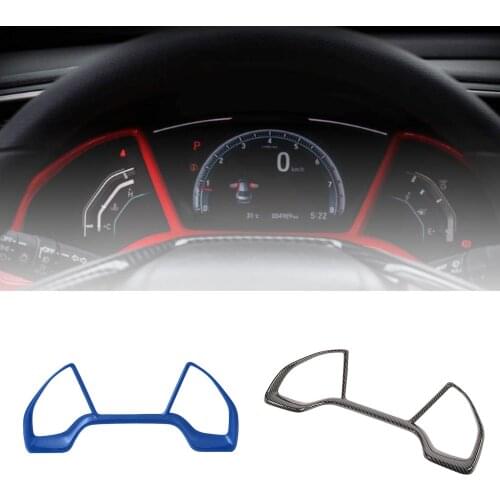 Dashboard Frame Decorative Sticker Trim Cover for Honda Civic 10th Gen 16-20 Automotive Interior Stickers