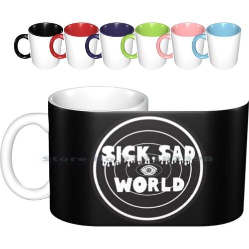 90s Show Sad World Ceramic Mugs Coffee Cups Milk Tea Mug Sick World Black And White 90s Tv 90s Cartoons 2000s Tv Jane Lane