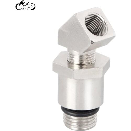 Motorcycle Oil Pressure Gauge Adapter Kit For Harley Dyna Low Rider Electra Wide Super Glide FLT Softail Fatboy Heritage Softail