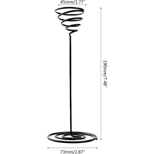 Creative Black Iron Air Pineapple Base Plant Flower Pot Rack Holder Home Balcony Garden Decor Supplies Landscape Accessories