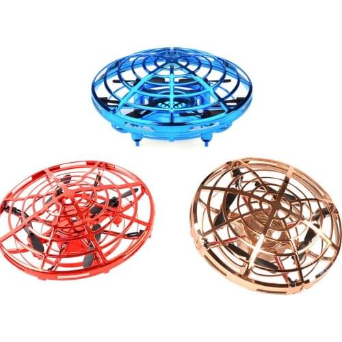 Mini Helicopter UFO RC Drone Infraed Hand Sensing Aircraft Electronic Model Quadcopter flayaball Small Drone Toys For Children