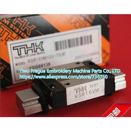 Original THK Linear Bearing Rail Slider RSR15VM for some of SWF embroidery machine spare parts store 736750