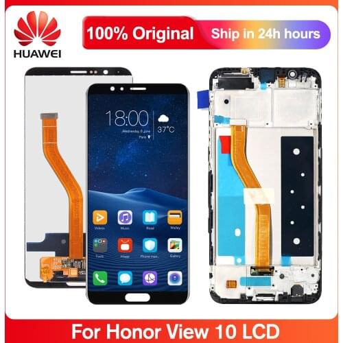 Original LCD For Huawei Honor View 10 LCD Display Touch Screen Digitizer Replacement For Honor View10 BKL-AL20 AL00 AL09