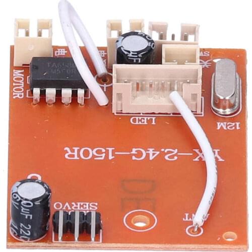 2.4G Full Scale Model Receiver RC Circuit Board with Antenna For MN90/MN90K/MN91/MN91K/MN45/MN45K/MN96/MN99/MN99S RC Car Parts
