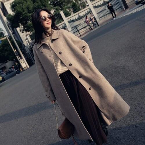SZMXSS Women's Cashmere Coats