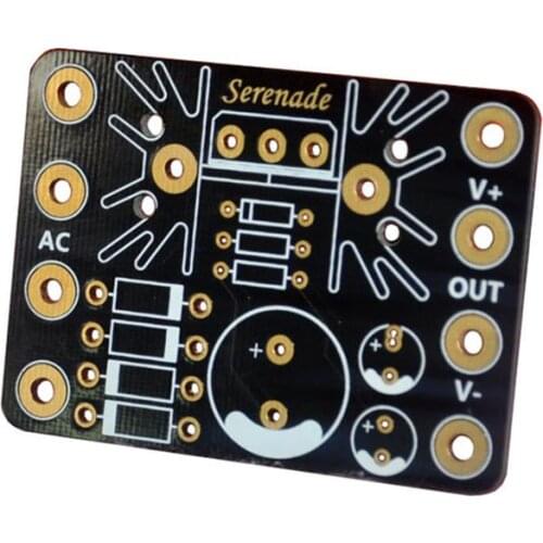Filament Rectifier Regulated Power Supply Bare PCB Board For 300B 1083 Tube Amp Low Noise EL279