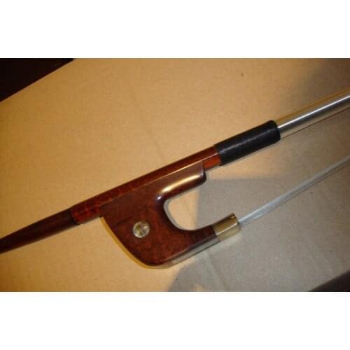 High quality snake wood double bass bow snake parts, bow