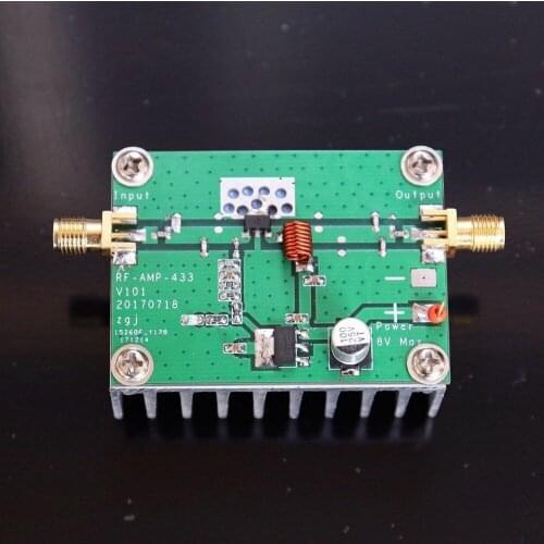 1pcs 433MHz 8W power amplifier RF high frequency amplifier data transmission