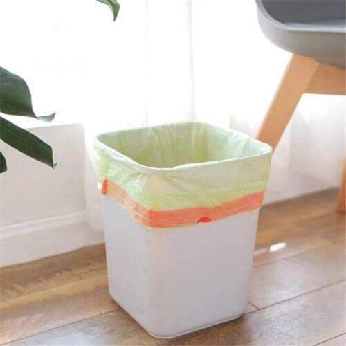 1 Thick Plastic Drawstring Garbage Bag Color Point Break Type Portable Kitchen Bedroom Bathroom Garbage Bag
