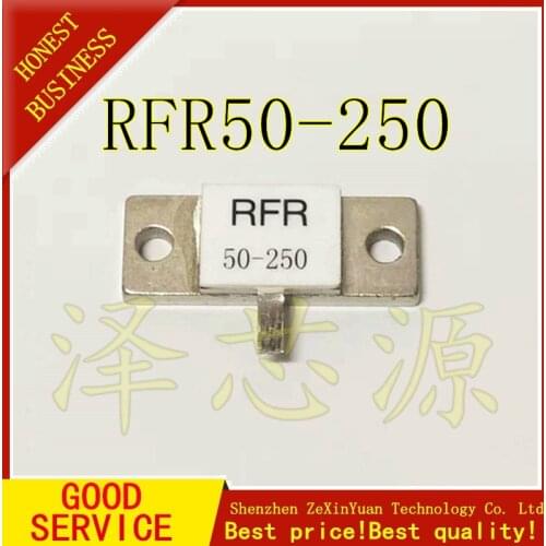 100% NEW High Frequency Resistance RFR50-250 RFR 50-250 RFR-50-250 50 Ohms 250W Dummy Load Resistor