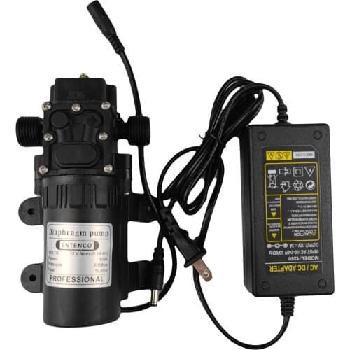 12V Misting Pump 160PSI High Pressure Booster Diaphragm Water Pump Sprayer