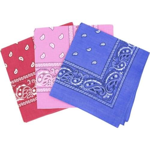 Fashion Bandana Square Scarf For Women Men Headband Headwear Double Sided Head Wrap Fashion Hair Accessories Повязка На Голову
