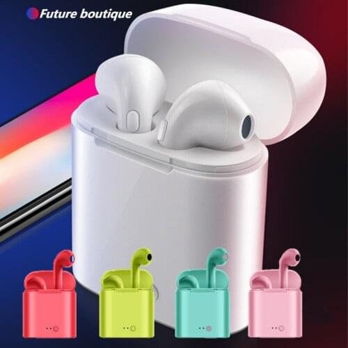 I7s TWS Wireless Bluetooth Earphone In-ear Stereo Gaming Sport Earbuds With Charging Box for iPhone Xiaomi huawei