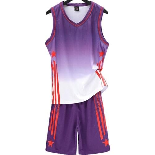 2021 Summer Men‘s New Star Vertical Stripe Print Sports Suit Gradient Effect Sets For Male 5 Color Optional