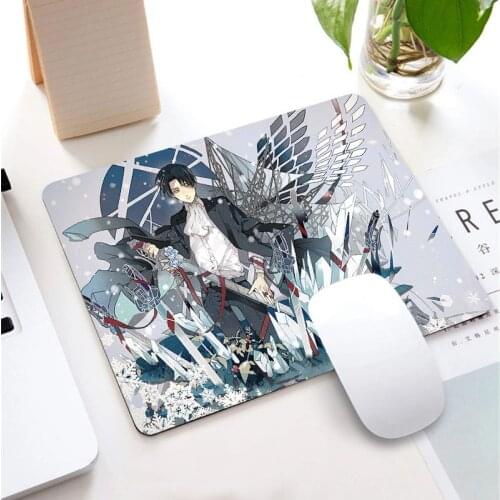 Attack on Titan Mouse Pad Anti-student Notebook Pad Keyboard Cute Protection Pad Office Desktop Non-slip Waterproof MousePad